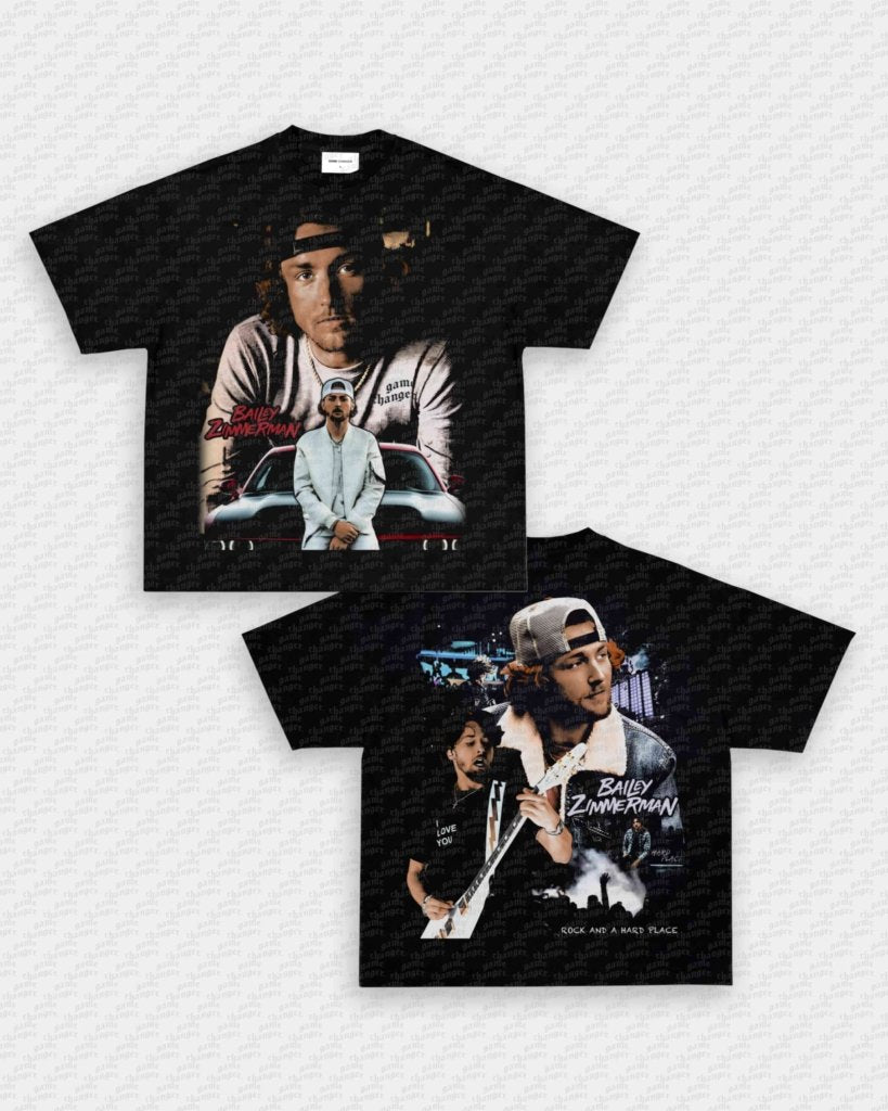 BAILEY ZIMMERMAN TEE - [DS] - VIP - GAME CHANGERS - GAME CHANGERS GRAPHIC TEE