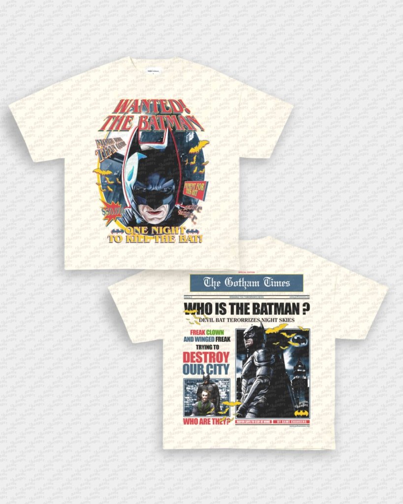 BATMAN V6 TEE - [DS] - VIP - GAME CHANGERS GRAPHIC TEE