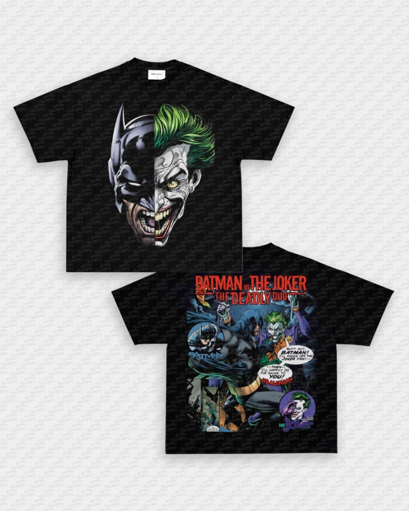 BATMAN VS JOKER TEE - [DS] - VIP - GAME CHANGERS - GAME CHANGERS GRAPHIC TEE