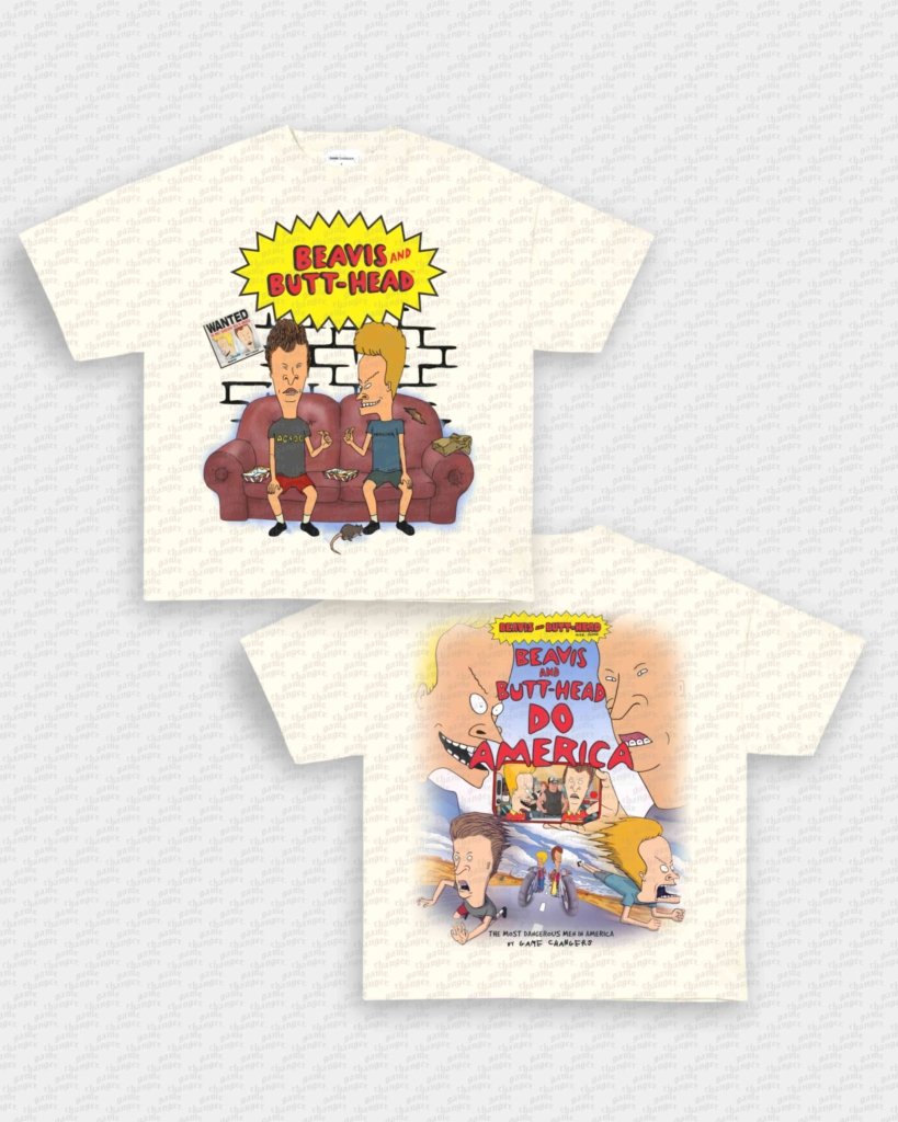 BEAVIS AND BUTT - HEAD TEE - [DS] - VIP - GAME CHANGERS - GAME CHANGERS GRAPHIC TEE