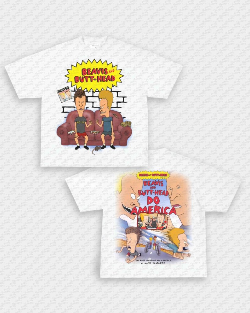 BEAVIS AND BUTT - HEAD TEE - [DS] - VIP - GAME CHANGERS - GAME CHANGERS GRAPHIC TEE