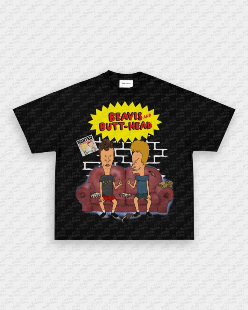 BEAVIS AND BUTT - HEAD V2 TEE - VIP - GAME CHANGERS - GAME CHANGERS GRAPHIC TEE
