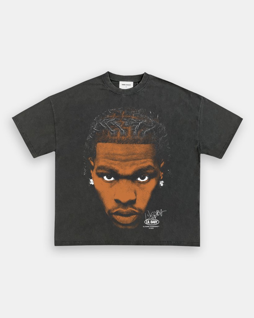 BIG FACE LIL BABY TEE - VIP - GAME CHANGERS TEE