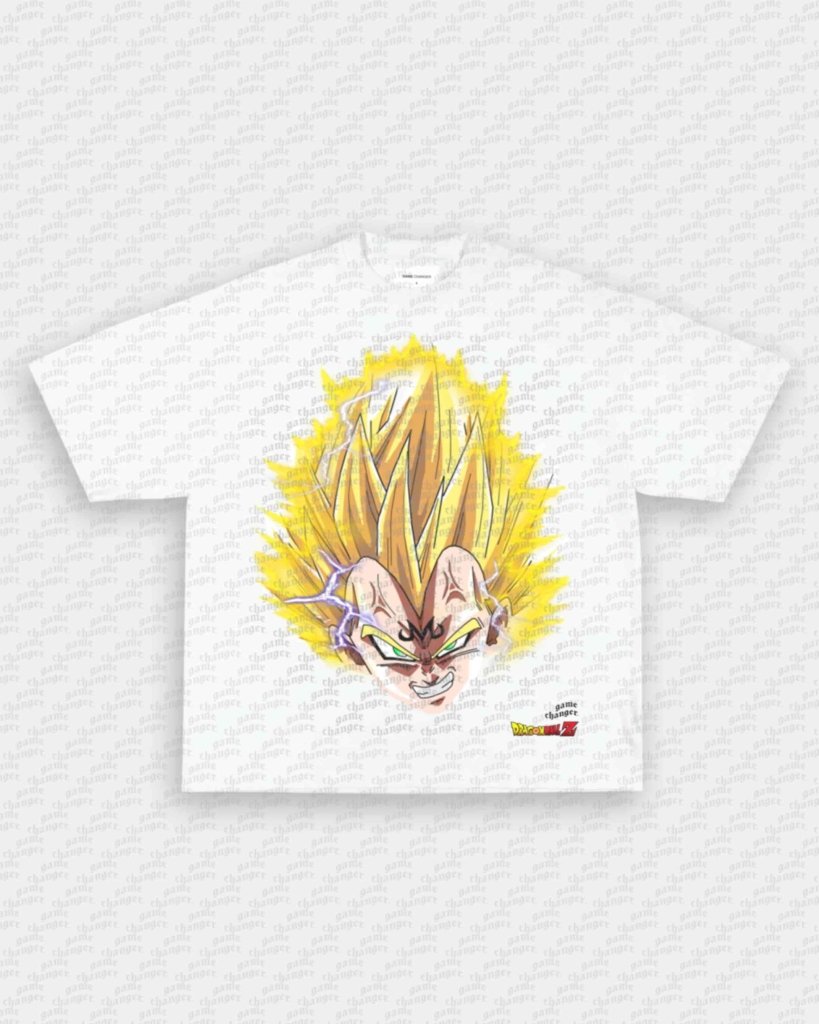 BIG FACE MAJIN VEGETA TEE - VIP - GAME CHANGERS GRAPHIC TEE