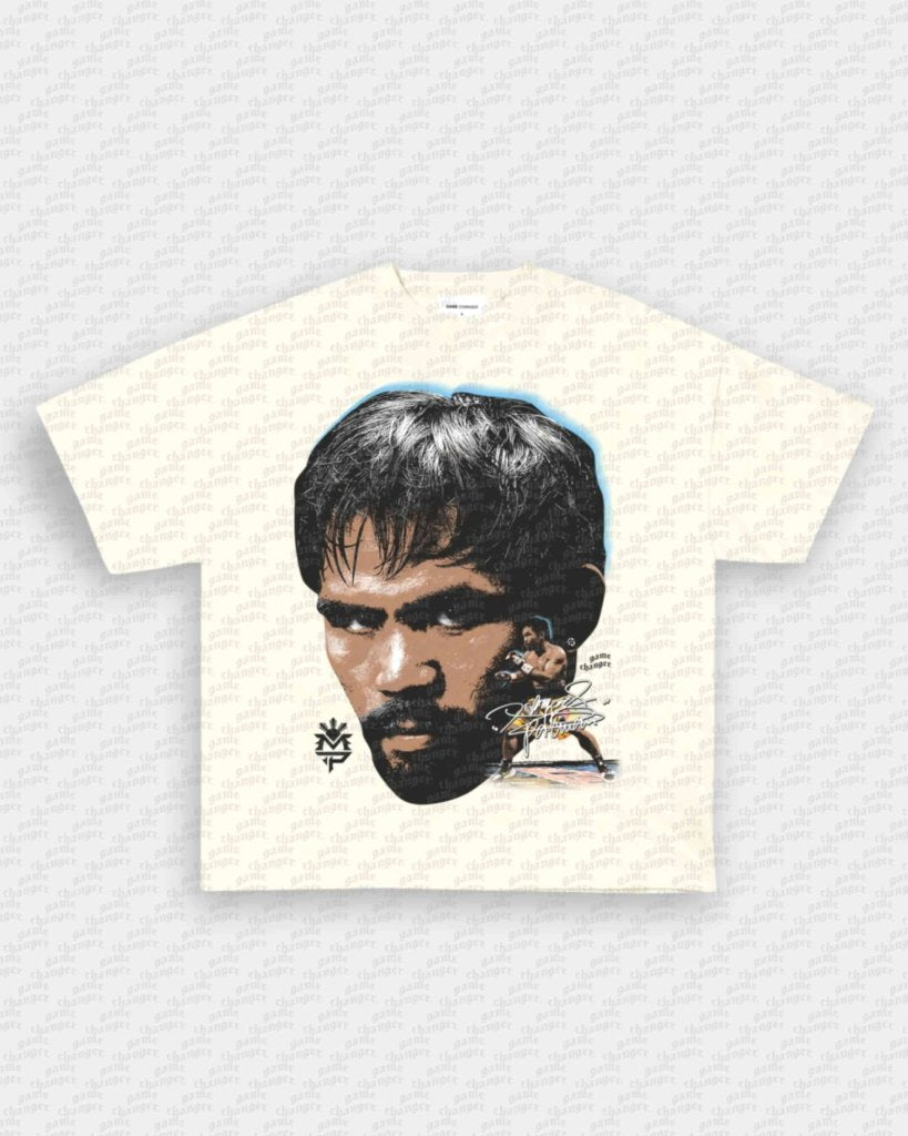 BIG FACE PACQUIAO TEE - VIP - GAME CHANGERS - GAME CHANGERS GRAPHIC TEE