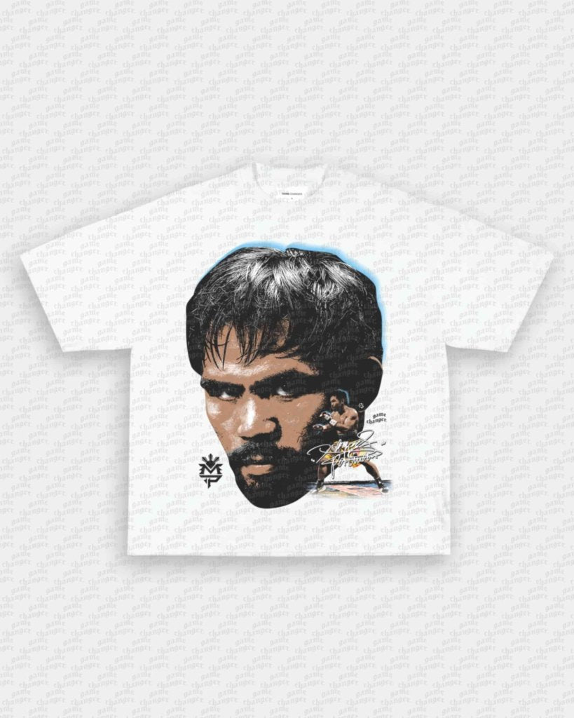 BIG FACE PACQUIAO TEE - VIP - GAME CHANGERS - GAME CHANGERS GRAPHIC TEE
