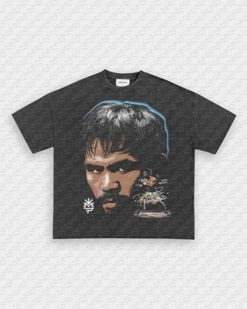 BIG FACE PACQUIAO TEE - VIP - GAME CHANGERS - GAME CHANGERS GRAPHIC TEE