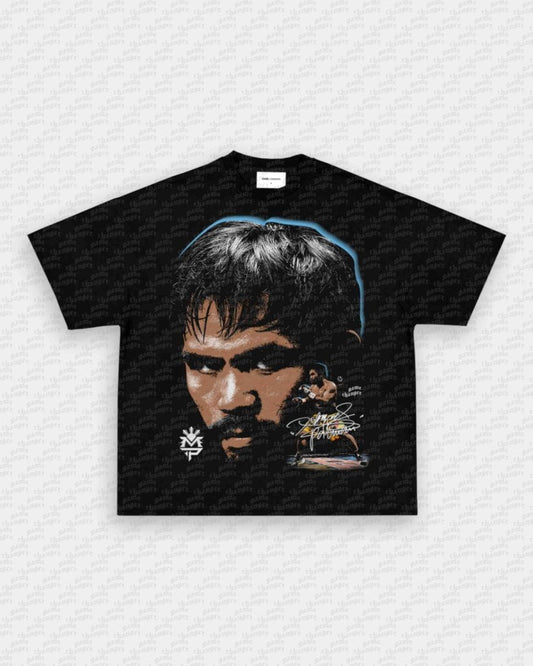 BIG FACE PACQUIAO TEE - VIP - GAME CHANGERS - GAME CHANGERS GRAPHIC TEE