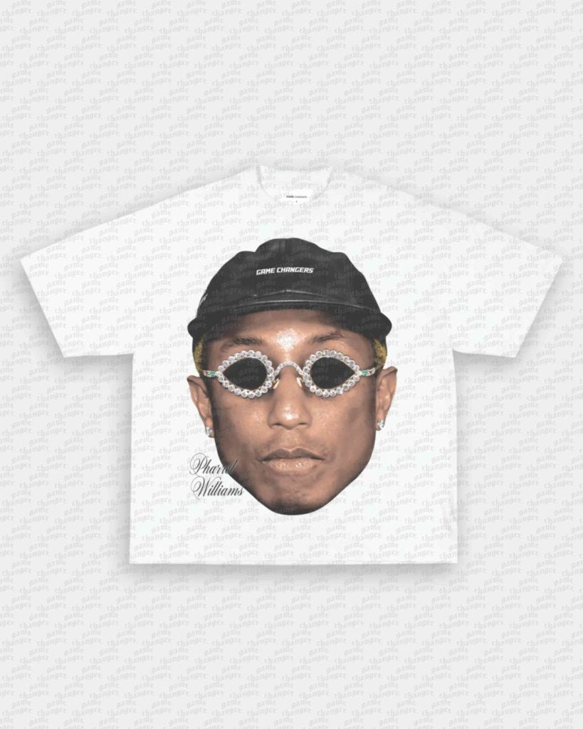 BIG FACE PHARRELL TEE - VIP - GAME CHANGERS GRAPHIC TEE