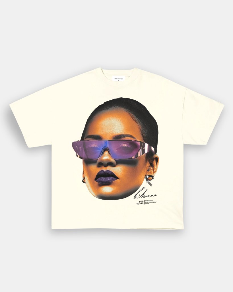BIG FACE RIHANNA TEE - VIP - GAME CHANGERS TEE