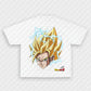BIG FACE SSJ GOKU TEE - VIP - GAME CHANGERS GRAPHIC TEE