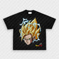BIG FACE SSJ GOKU TEE - VIP - GAME CHANGERS GRAPHIC TEE