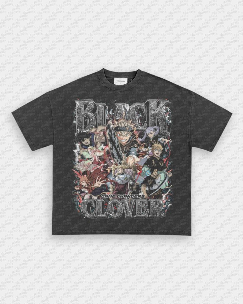 BLACK CLOVER TEE - VIP - GAME CHANGERS - GAME CHANGERS GRAPHIC TEE