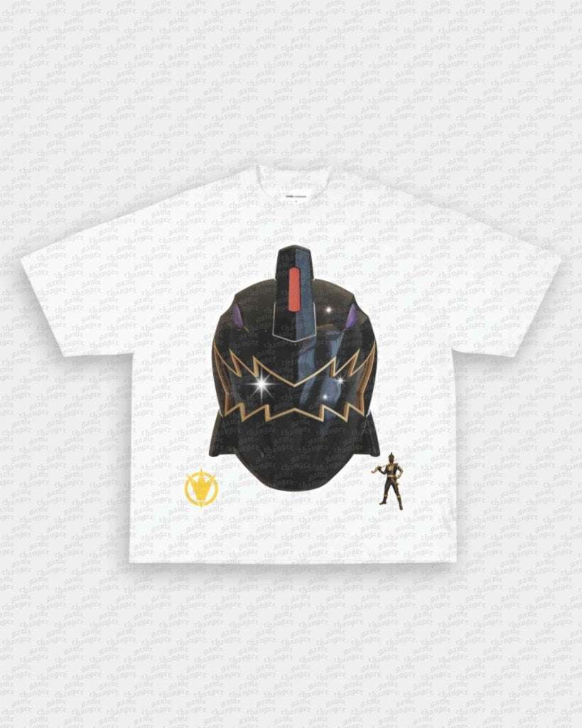 BLACK DINO RANGER TEE - VIP - GAME CHANGERS - GAME CHANGERS GRAPHIC TEE