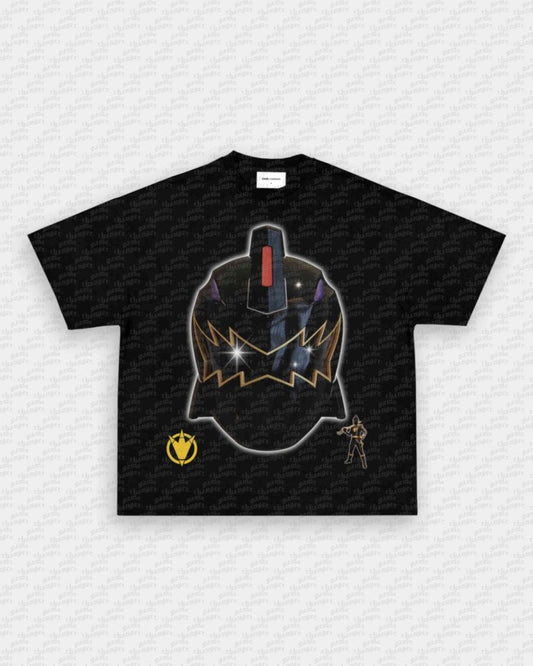 BLACK DINO RANGER TEE - VIP - GAME CHANGERS - GAME CHANGERS GRAPHIC TEE