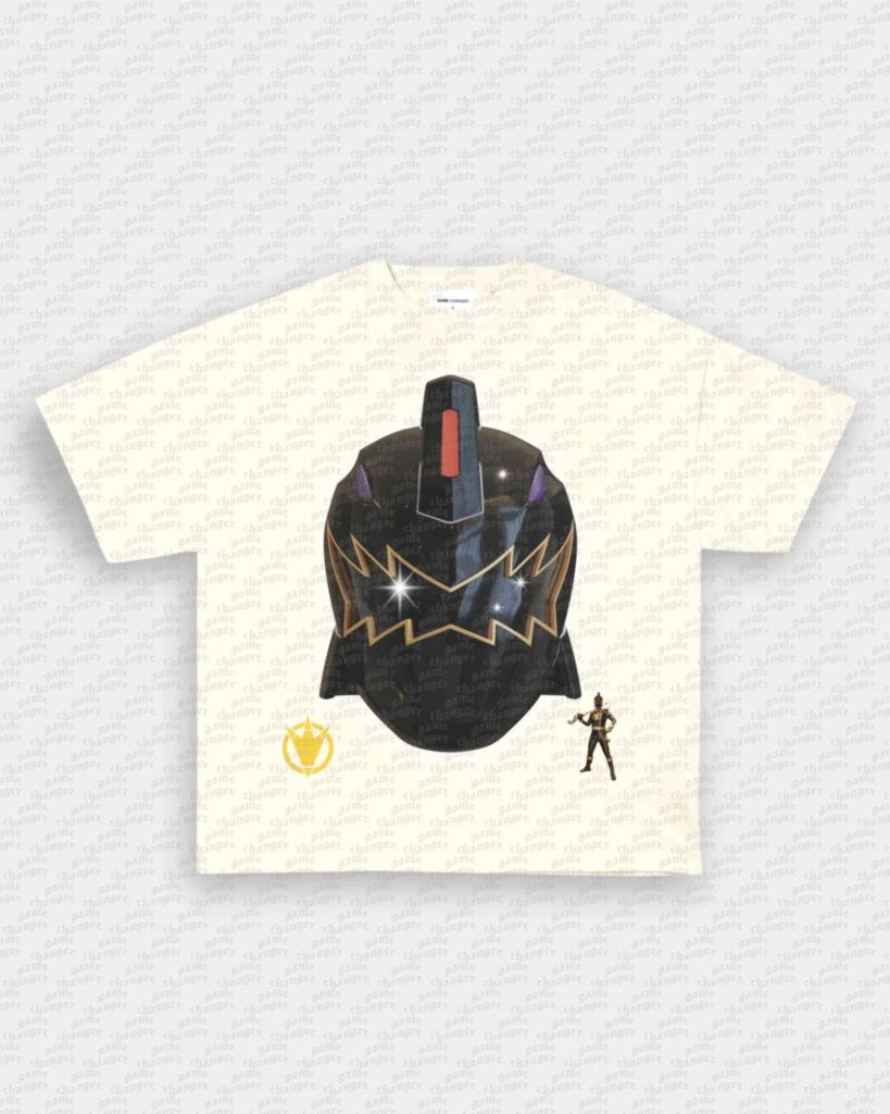 BLACK DINO RANGER TEE - VIP - GAME CHANGERS - GAME CHANGERS GRAPHIC TEE