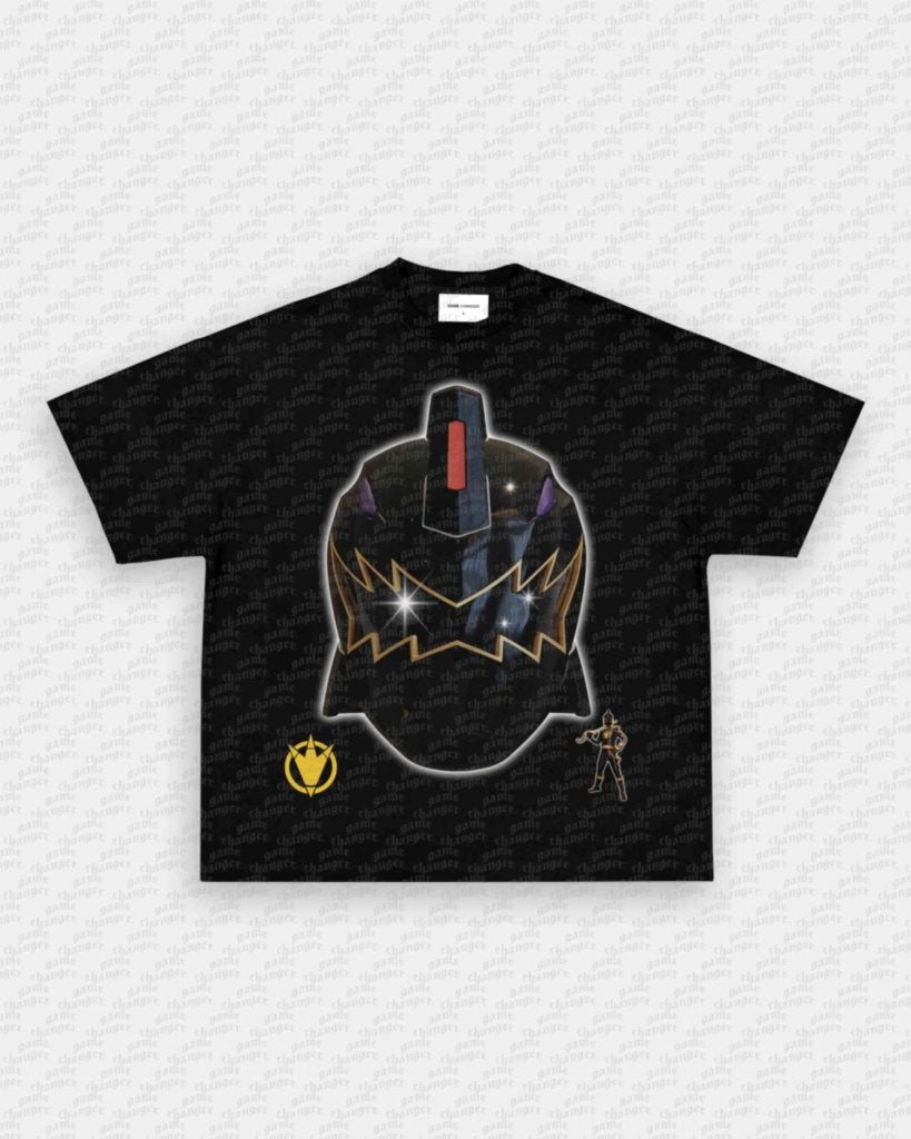 BLACK DINO RANGER TEE - VIP - GAME CHANGERS - GAME CHANGERS GRAPHIC TEE
