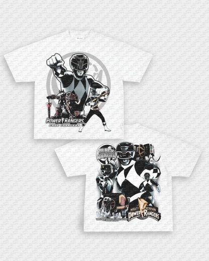 BLACK RANGER V2 TEE - [DS] - VIP - GAME CHANGERS - GAME CHANGERS GRAPHIC TEE