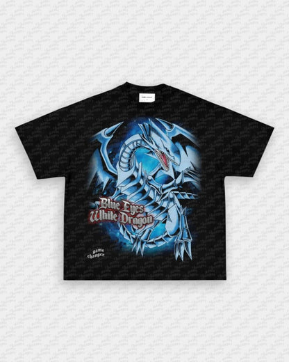 BLUE EYES WHITE DRAGON V2 TEE - VIP - GAME CHANGERS - GAME CHANGERS GRAPHIC TEE