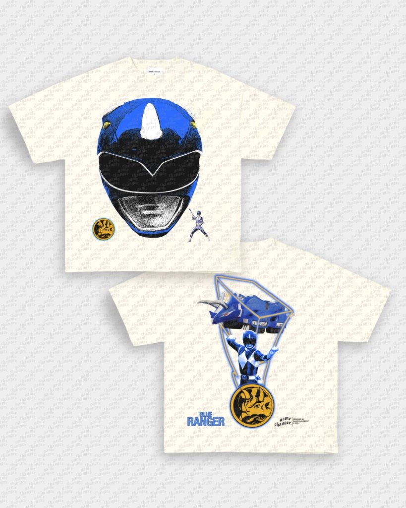 BLUE RANGER TEE - [DS] - VIP - GAME CHANGERS - GAME CHANGERS GRAPHIC TEE