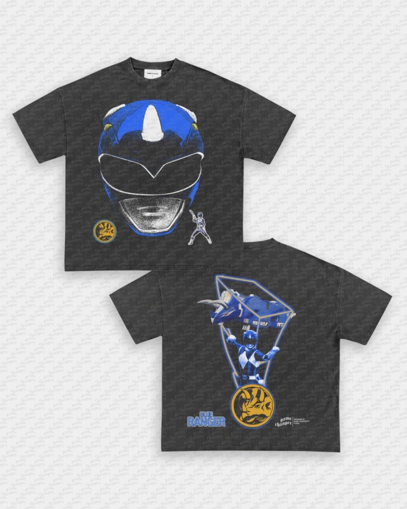 BLUE RANGER TEE - [DS] - VIP - GAME CHANGERS - GAME CHANGERS GRAPHIC TEE