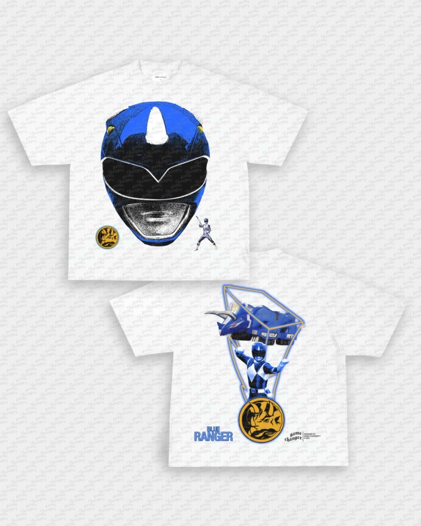 BLUE RANGER TEE - [DS] - VIP - GAME CHANGERS - GAME CHANGERS GRAPHIC TEE