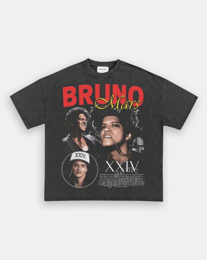 BRUNO MARS V4 TEE - VIP - GAME CHANGERS TEE
