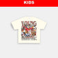 BRYCE YOUNG - ALABAMA - KIDS TEE - VIP - GAME CHANGERS TEE