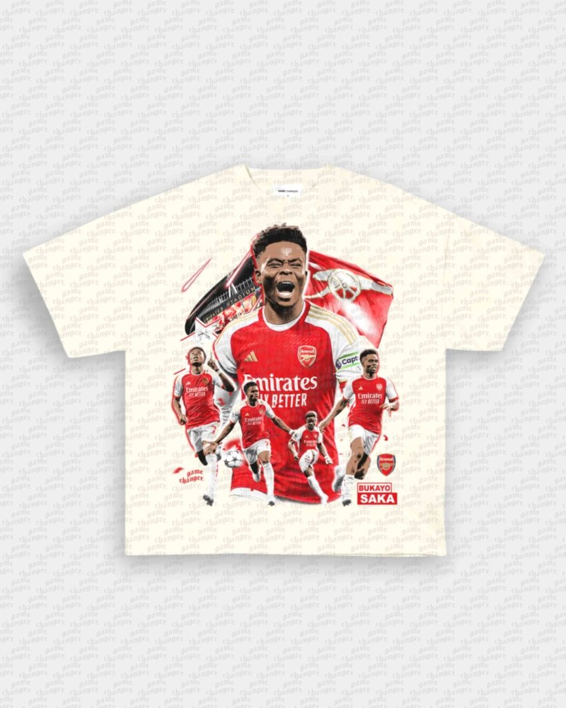 BUKAYO SAKA TEE - VIP - GAME CHANGERS - GAME CHANGERS GRAPHIC TEE