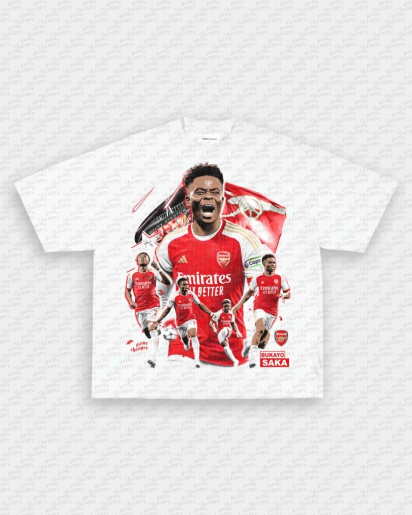 BUKAYO SAKA TEE - VIP - GAME CHANGERS - GAME CHANGERS GRAPHIC TEE