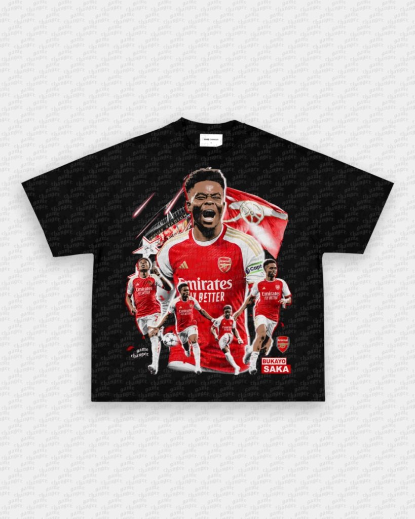 BUKAYO SAKA TEE - VIP - GAME CHANGERS - GAME CHANGERS GRAPHIC TEE