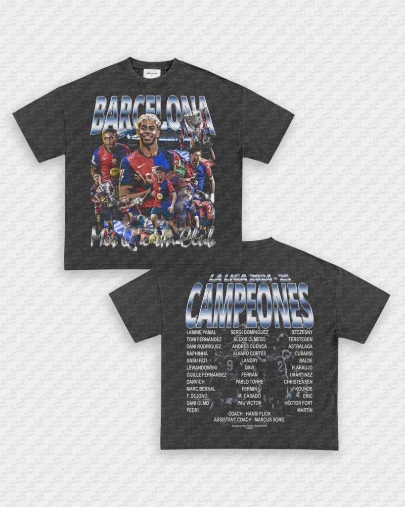 CAMPEONES 24 - 25 V2 TEE - [DS] - VIP - GAME CHANGERS - GAME CHANGERS GRAPHIC TEE