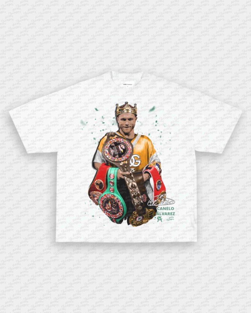 CANELO V6 TEE - VIP - GAME CHANGERS - GAME CHANGERS GRAPHIC TEE