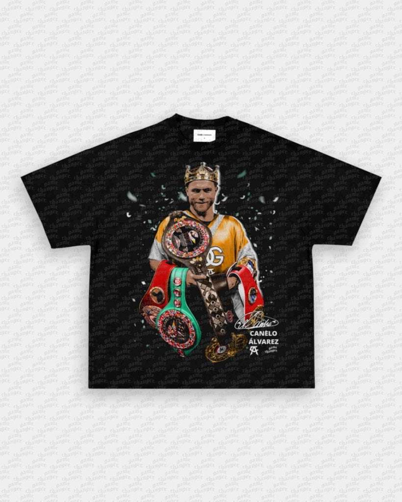 CANELO V6 TEE - VIP - GAME CHANGERS - GAME CHANGERS GRAPHIC TEE