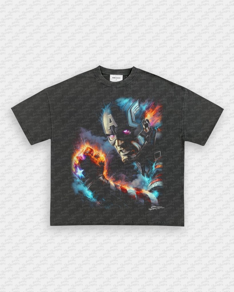 CAPTAIN AMERICA V3 TEE - VIP - GAME CHANGERS TEE