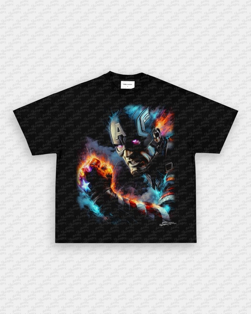 CAPTAIN AMERICA V3 TEE - VIP - GAME CHANGERS TEE
