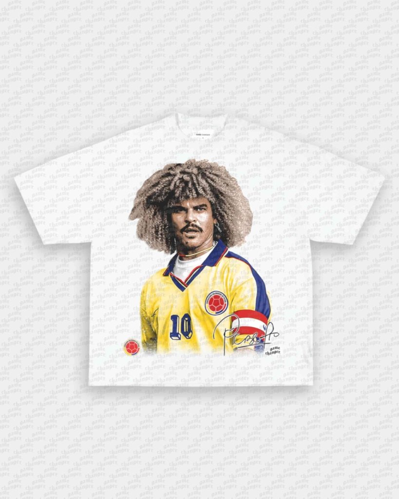 CARLOS VALDERRAMA TEE - VIP - GAME CHANGERS - GAME CHANGERS GRAPHIC TEE