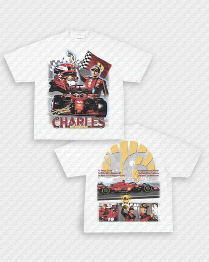 CHARLES LECLERC V2 TEE - [DS] - VIP - GAME CHANGERS - GAME CHANGERS GRAPHIC TEE