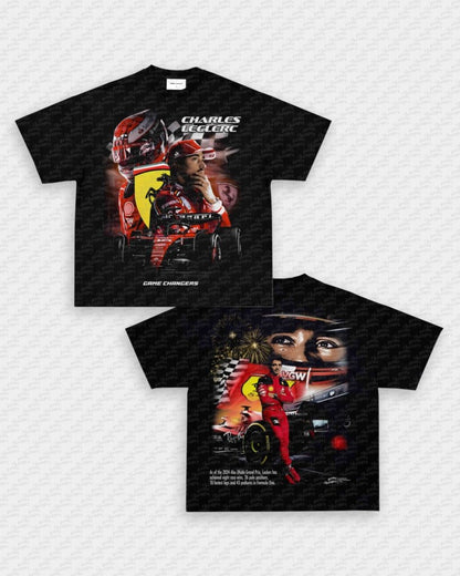 CHARLES LECLERC V3 TEE - [DS] - VIP - GAME CHANGERS - GAME CHANGERS GRAPHIC TEE