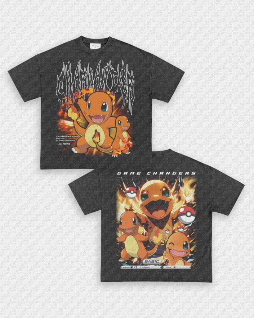 CHARMANDER TEE - [DS] - VIP - GAME CHANGERS - GAME CHANGERS GRAPHIC TEE