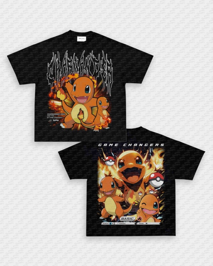 CHARMANDER TEE - [DS] - VIP - GAME CHANGERS - GAME CHANGERS GRAPHIC TEE