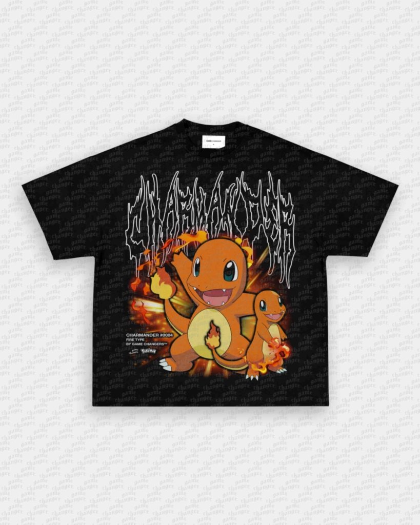 CHARMANDER V2 TEE - VIP - GAME CHANGERS - GAME CHANGERS GRAPHIC TEE