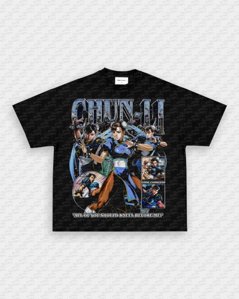 CHUN - LI TEE - VIP - GAME CHANGERS - GAME CHANGERS GRAPHIC TEE