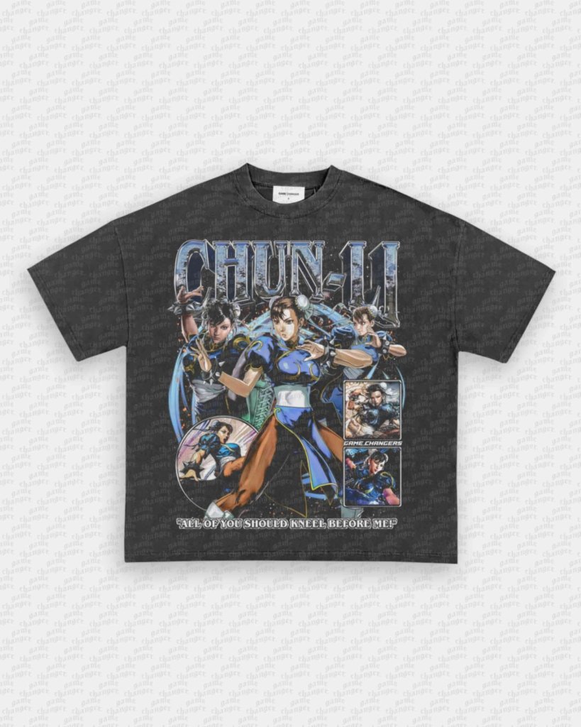 CHUN - LI TEE - VIP - GAME CHANGERS - GAME CHANGERS GRAPHIC TEE