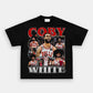 COBY WHITE TEE - VIP - GAME CHANGERS TEE