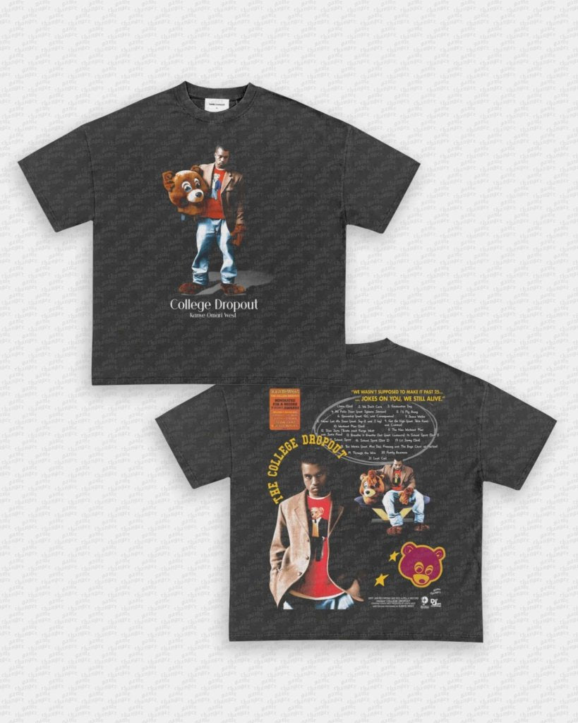 COLLEGE DROPOUT V3 TEE - [DS] - VIP - GAME CHANGERS - GAME CHANGERS GRAPHIC TEE