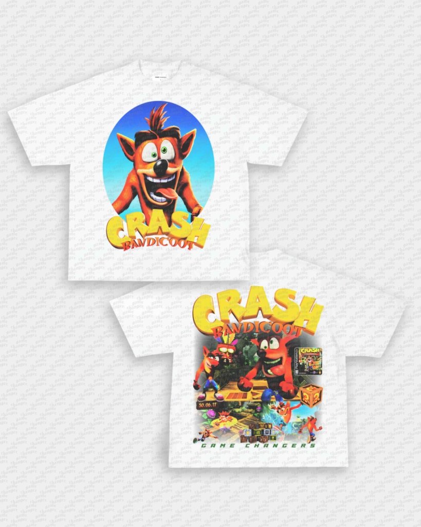 CRASH BANDICOOT TEE - [DS] - VIP - GAME CHANGERS - GAME CHANGERS GRAPHIC TEE