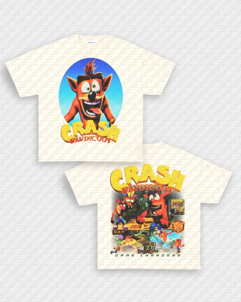 CRASH BANDICOOT TEE - [DS] - VIP - GAME CHANGERS - GAME CHANGERS GRAPHIC TEE