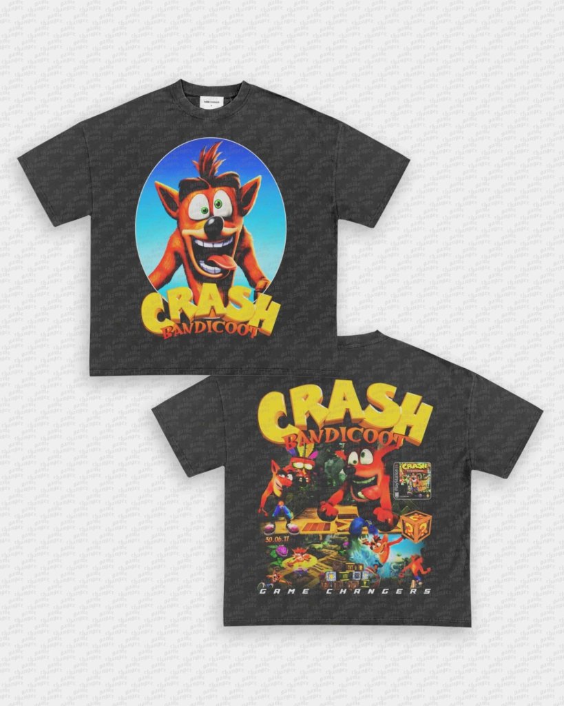 CRASH BANDICOOT TEE - [DS] - VIP - GAME CHANGERS - GAME CHANGERS GRAPHIC TEE