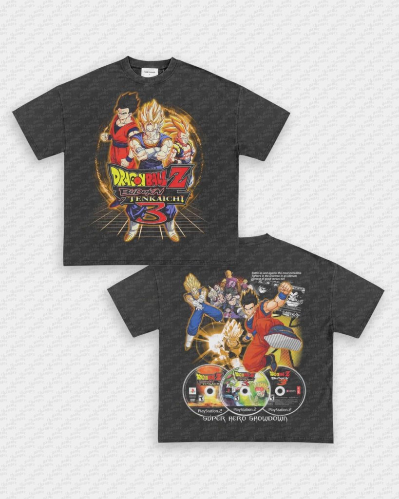 DBZ BT3 TEE - [DS] - VIP - GAME CHANGERS - GAME CHANGERS GRAPHIC TEE